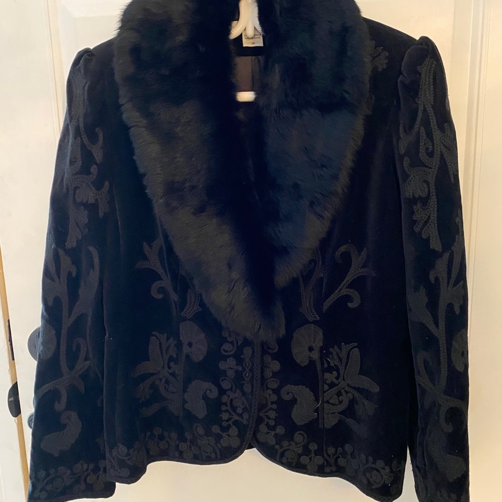 Velvet Brocade Jacket